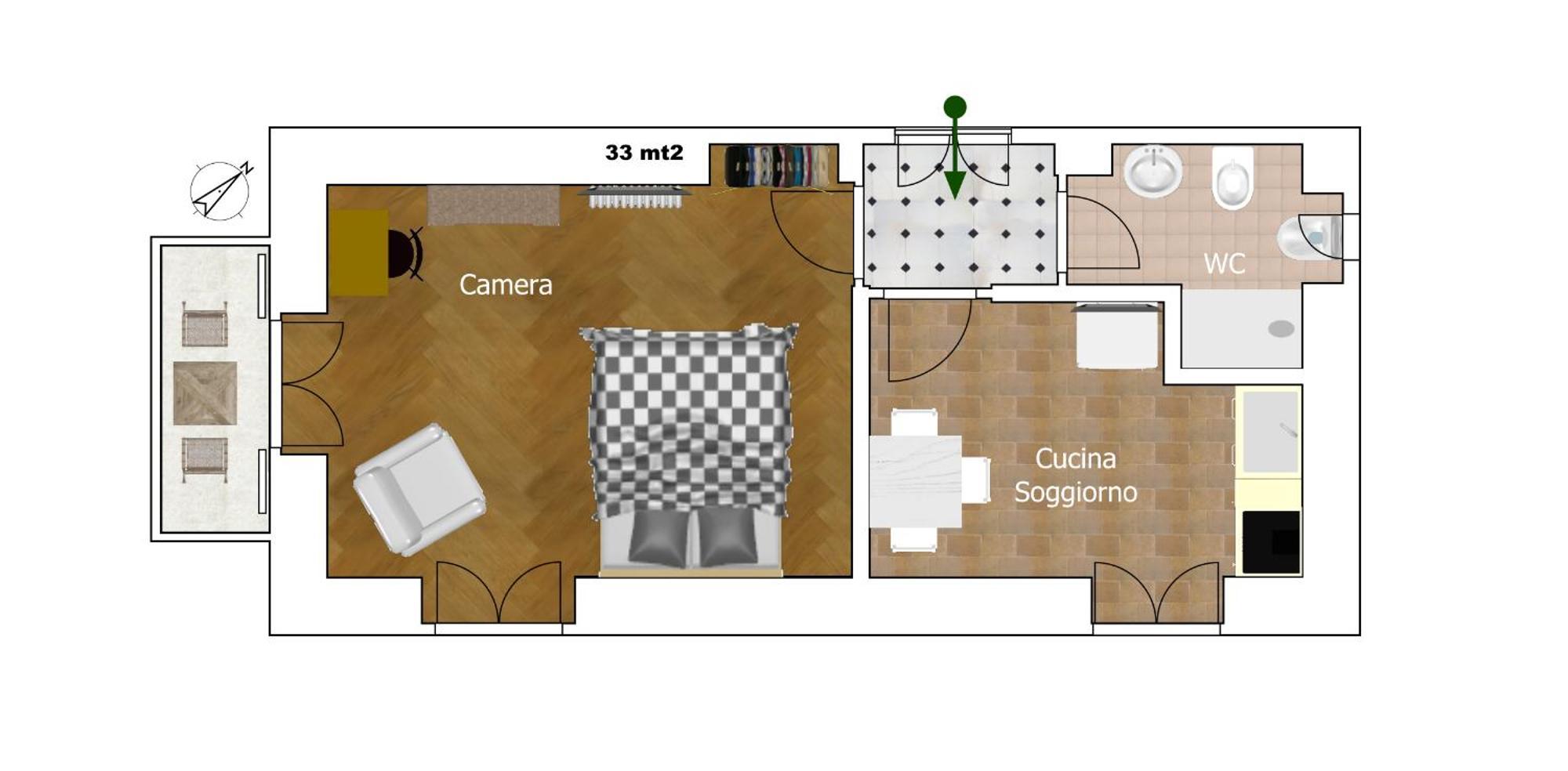 Villa Virginia Bordighera Værelse billede
